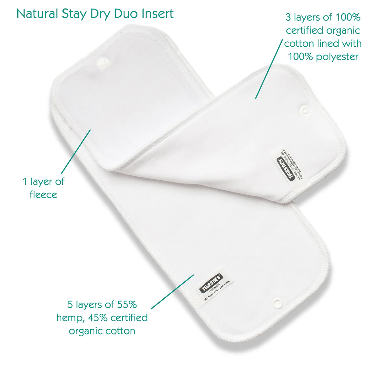 Duo Wrap Cover - Size Two - New! Insert Included - Lilly & Frank 