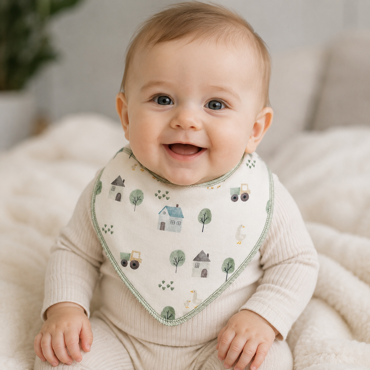 Reversible Bib by Lilly & Frank 
