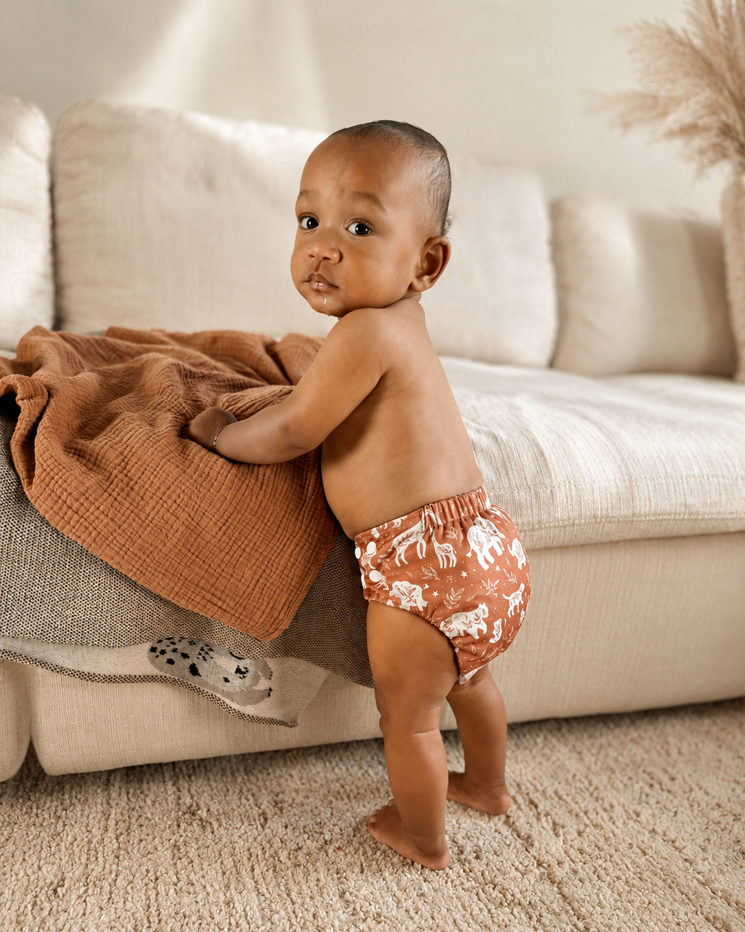 Diaper Cover - Lunara (6-35lbs) by Lilly & Frank 