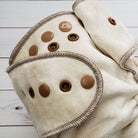 Toddler Fitted Cloth Diaper - Organic Bamboo Velour - Made To Order by Lilly & Frank 