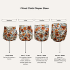 One Size - Bamboo Cotton Fitted - Luxe Turned - Lilly & Frank 