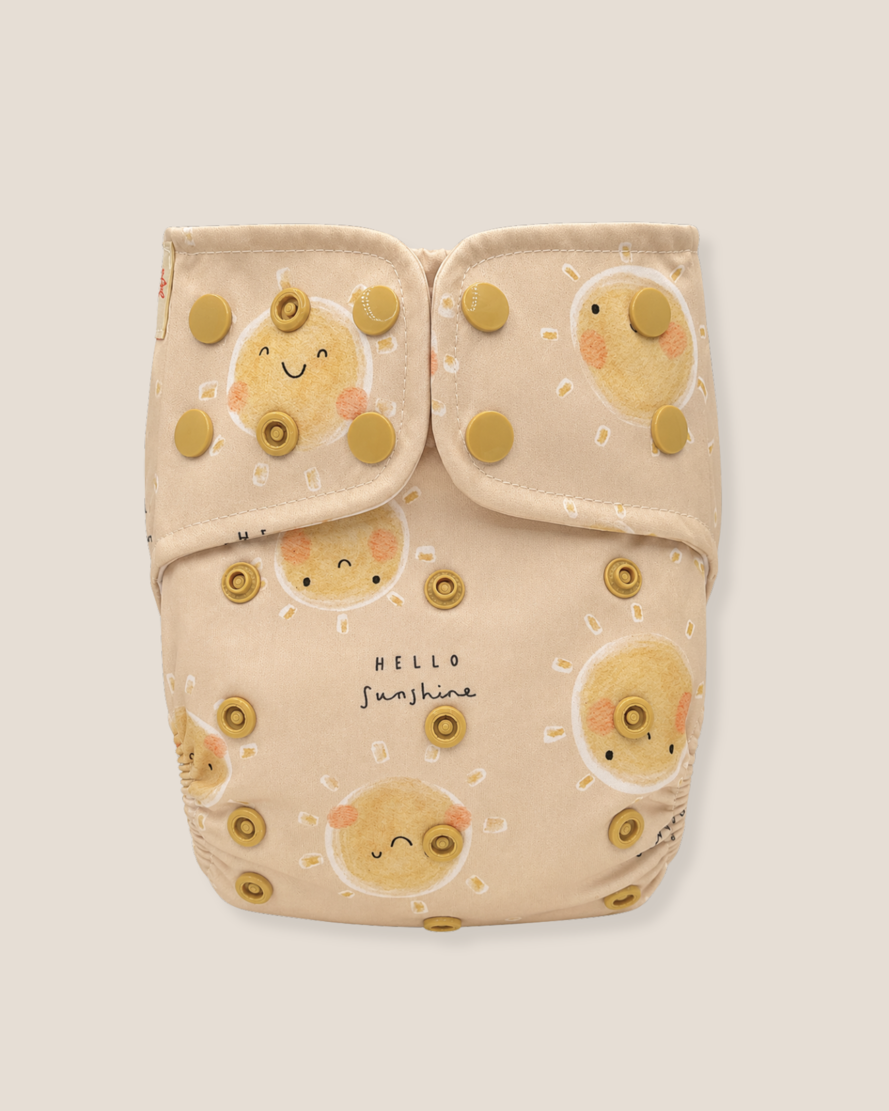 All-In-Two (AI2) Cloth Diaper Cover - Hello Sunshine by Lilly & Frank 