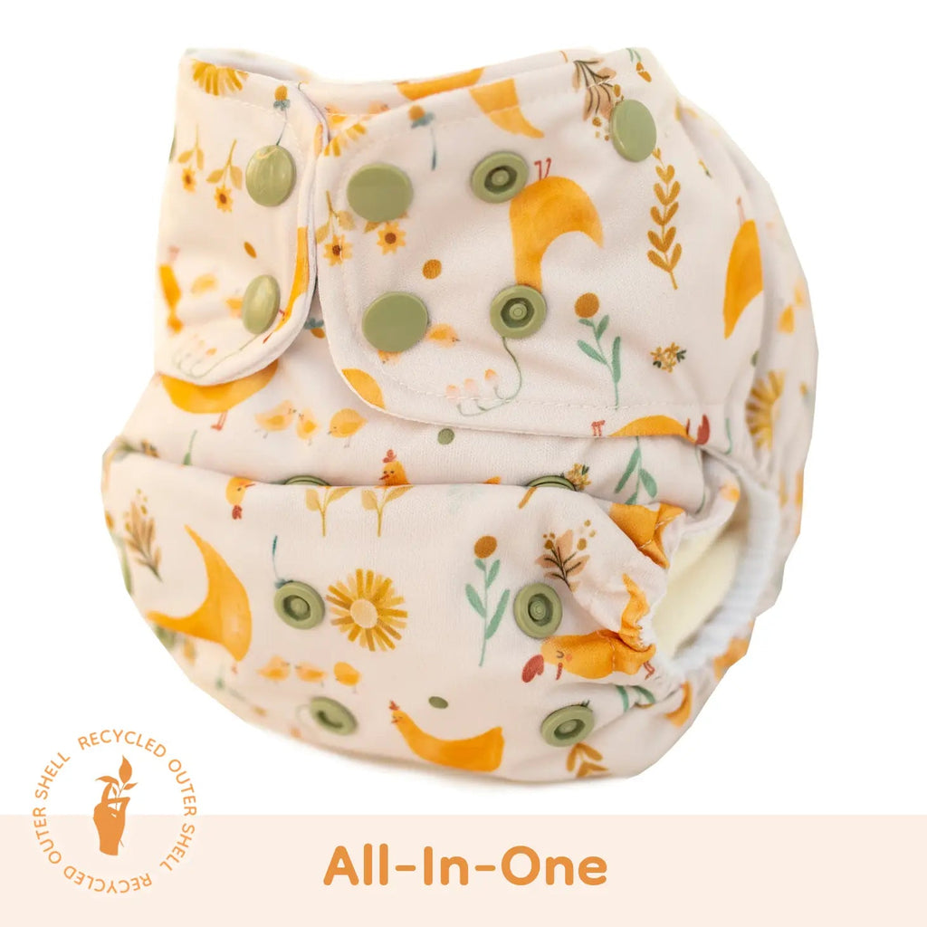 Lighthouse Kids Co. AIO Cloth Diaper Coop Lighthouse Kids Co. All-In-One Cloth Diaper - Signature (6-32lbs)