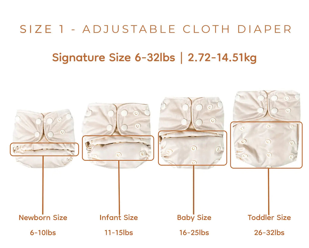 Lighthouse Kids Co. AIO Cloth Diaper Lighthouse Kids - Pocket Cloth Diaper - Caterpillar