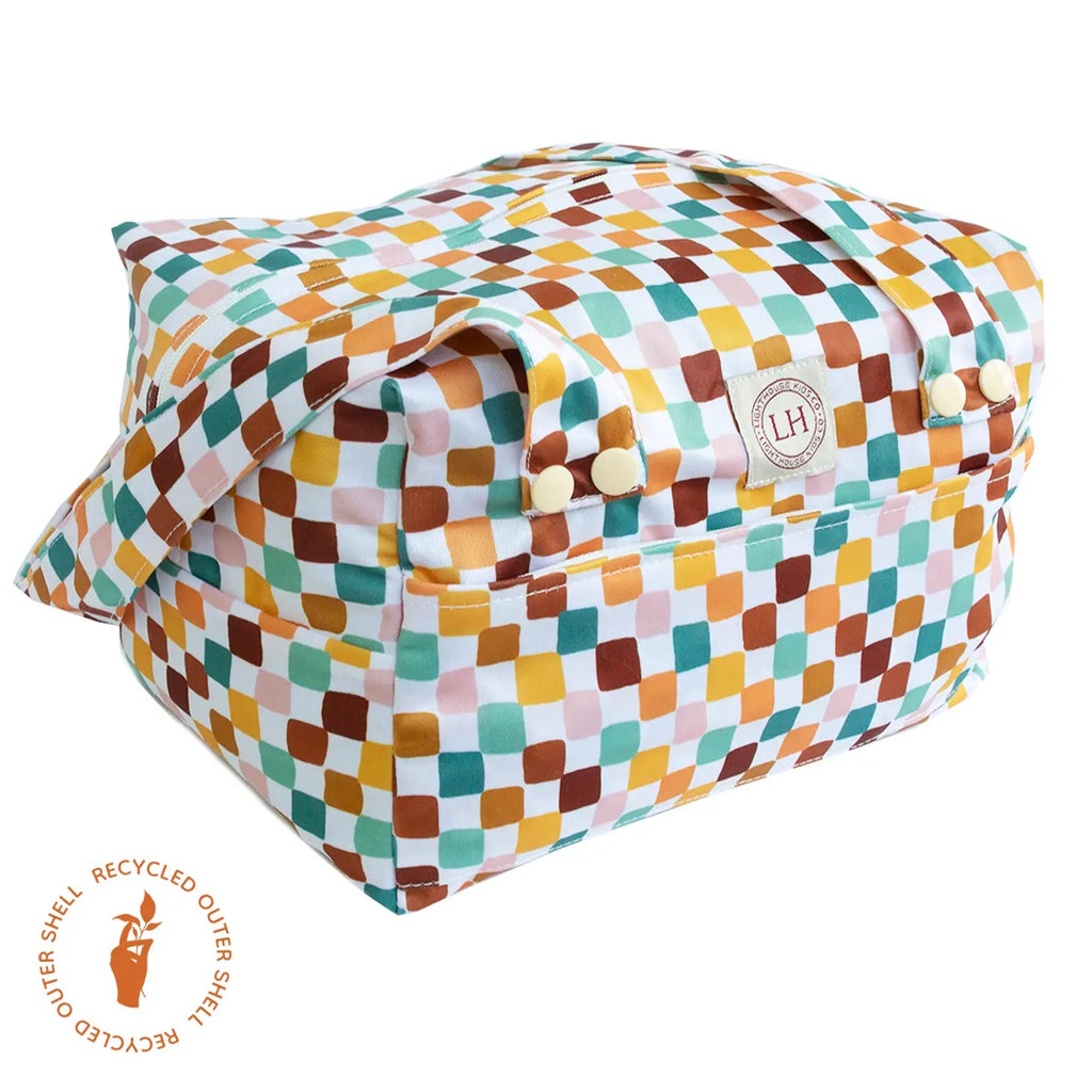 Lighthouse Kids Co. Packing Pod Checkers Packing Pod - Caterpillar