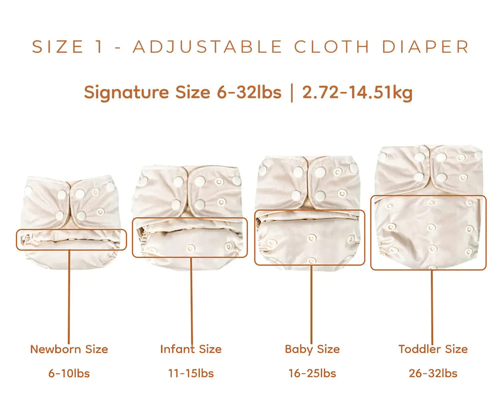 Lighthouse Kids Co. Pocket Cloth Diaper Size 2 - Supreme Lighthouse Kids Co. Pocket Cloth Diaper - Supreme (15-55+lbs)