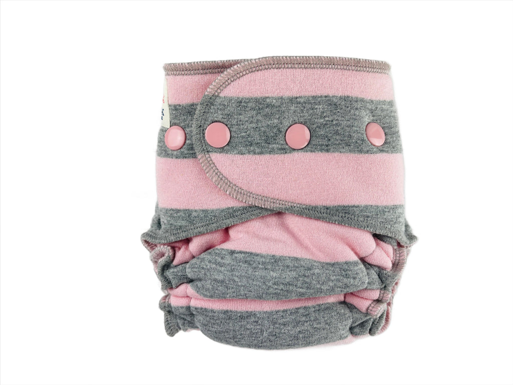 Lilly & Frank cloth diaper Addison Petite Cloth Diaper - Fitted - Classic Serged