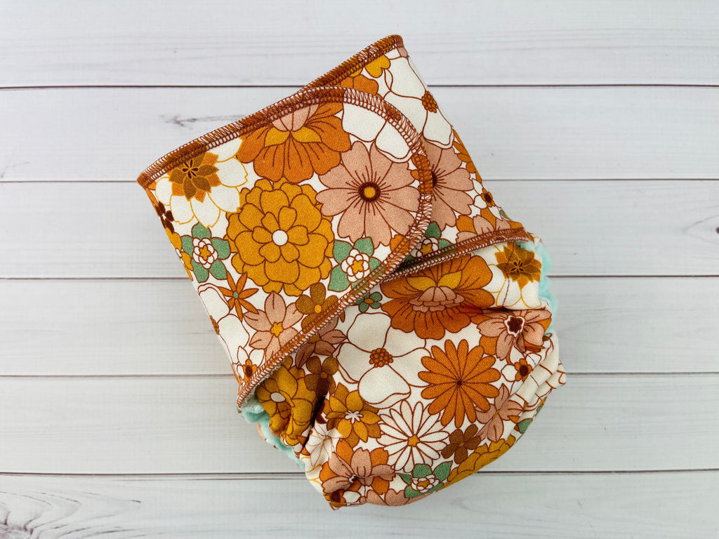Lilly & Frank cloth diaper One Size Comfort Serged Miriam Snapless Diaper