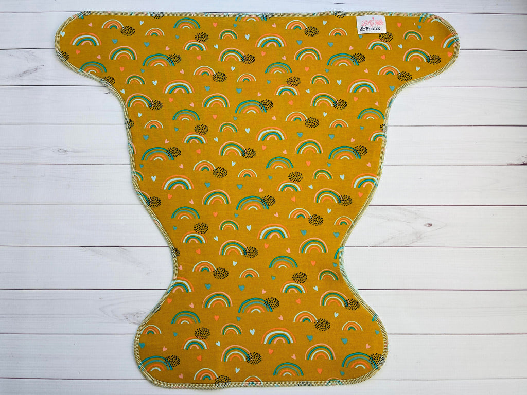 Lilly & Frank Flat Cloth Diaper One Size Contour Flat