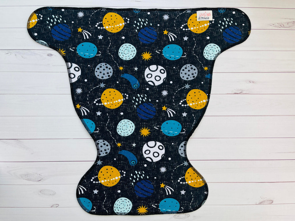 Lilly & Frank Flat Cloth Diaper One Size Contour Flat - *New Insert*