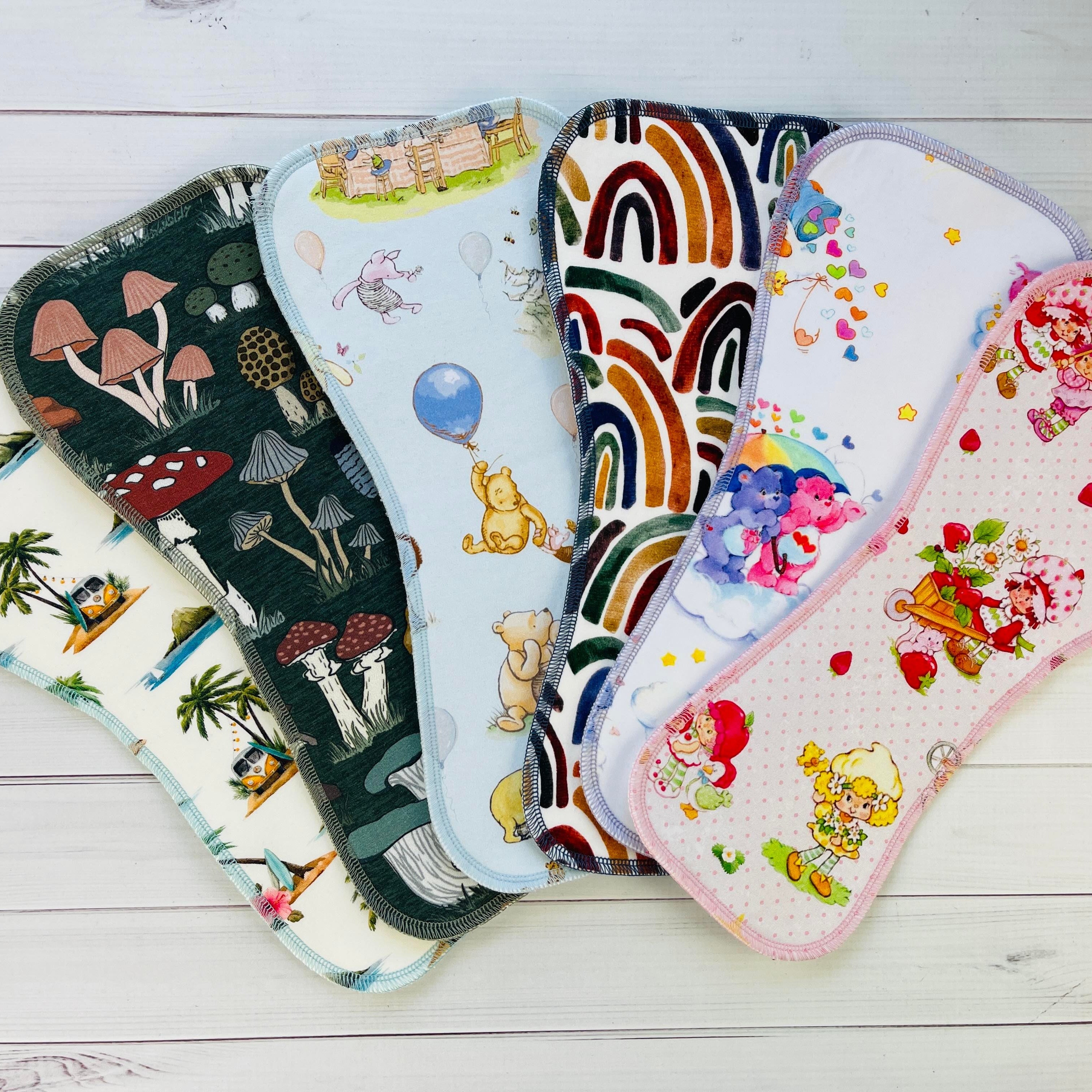 Lilly & Frank Flat Cloth Diaper Regular Size Booster One Size Contour Flat - *New Insert*