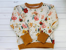 Lilly & Frank Linen Roses - 3T Oversized Long Sleeve Shirt