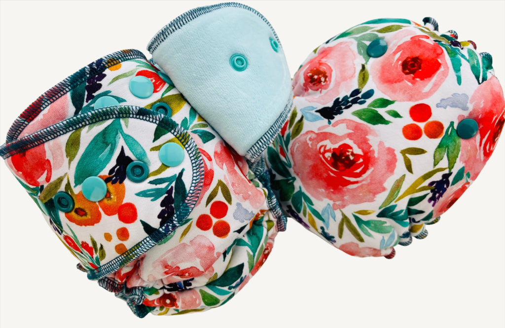 Lilly & Frank One Size Cloth Diaper Elin One Size Cloth Diaper - Fitted - Serged