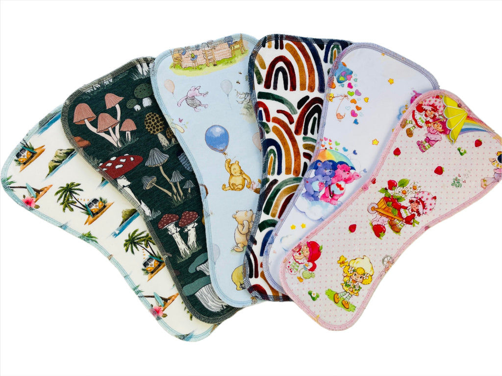Lilly & Frank One Size Cloth Diaper Matching Booster One Size Fitted ~ Classic Serged