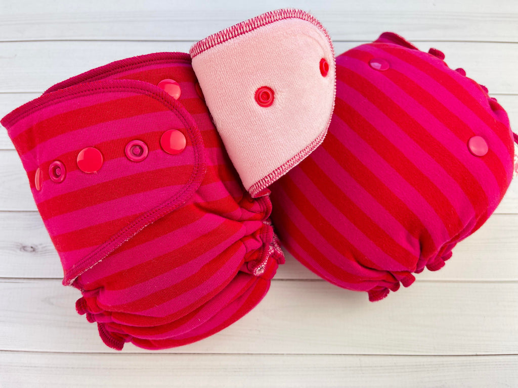 Lilly & Frank One Size Cloth Diaper One Size Cloth Diaper - Hybrid - Serged