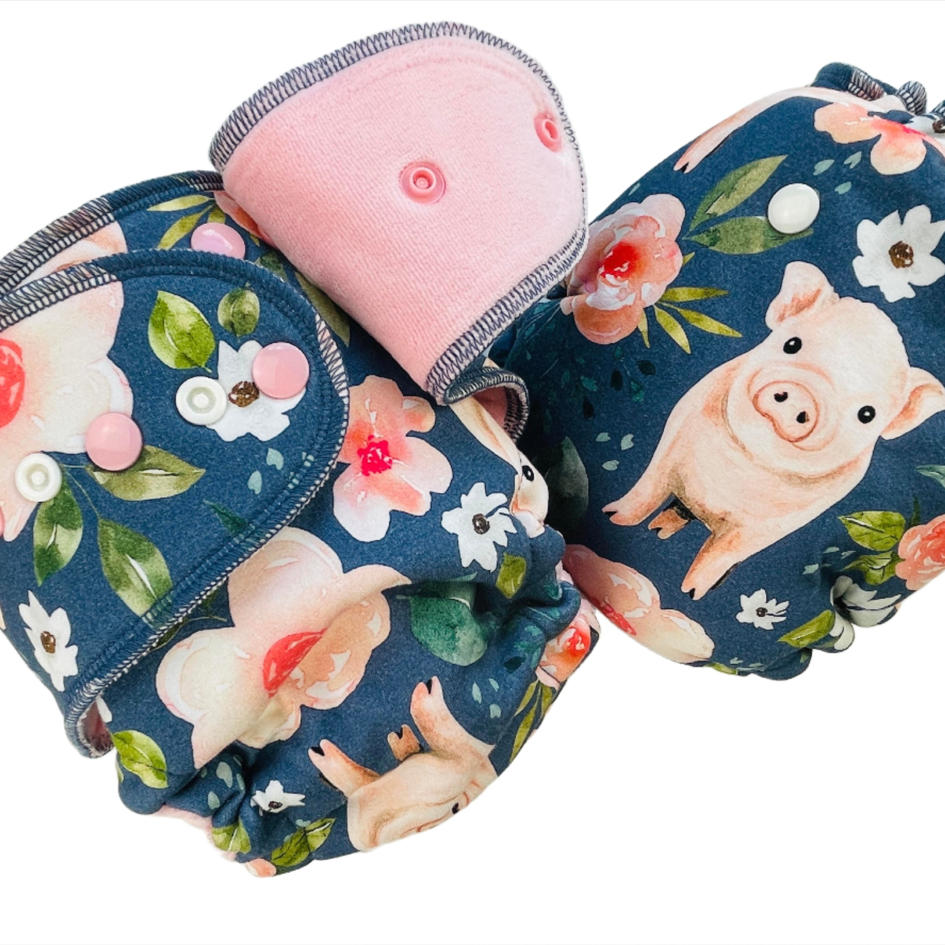 Lilly & Frank One Size Cloth Diaper Wilbur One Size Hybrid Cloth Diapers ~ Comfort Serged