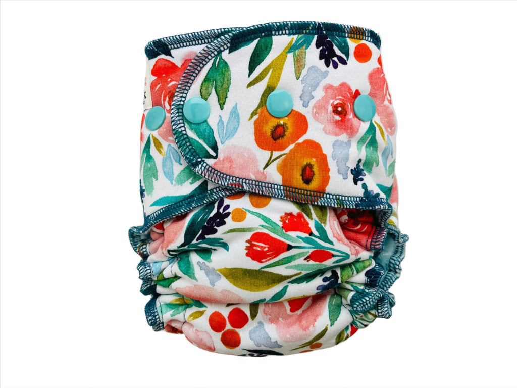 Lilly & Frank Petite Cloth Diaper Elin Petite Cloth Diaper - Fitted - Classic Serged