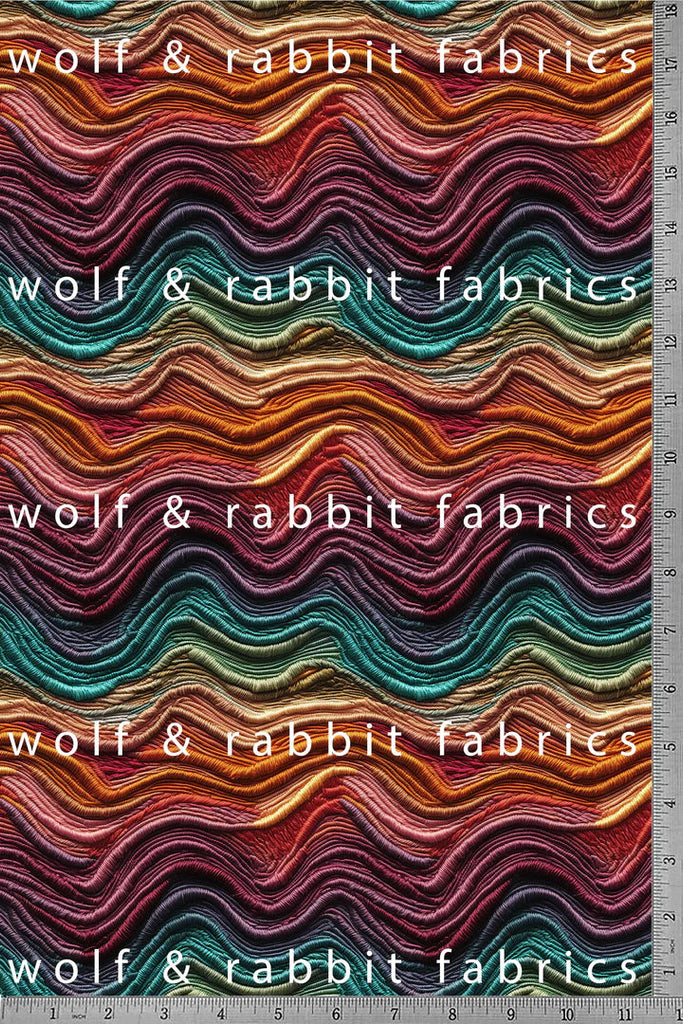 Lilly & Frank Wolf & Rabbit Fall Stitchery Pre-Order Fabric Group Deposit