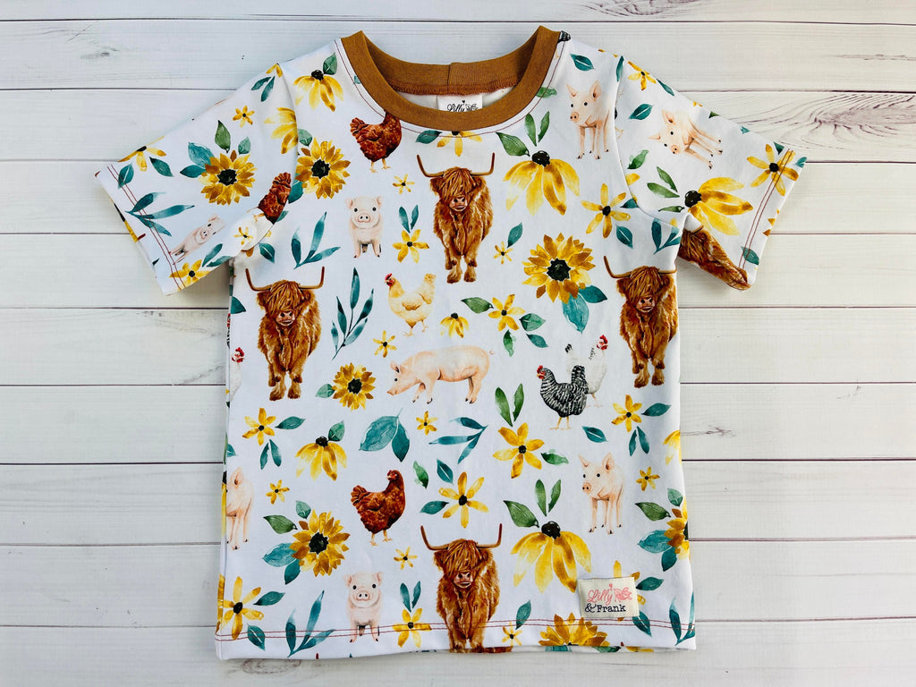 Lilly & Frank T-Shirt Farm Friends 2T L&F T-Shirt