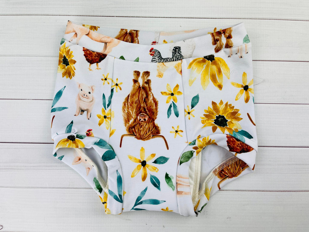 Lilly & Frank training pants Farm Animals L&F Trainers ~ 4T