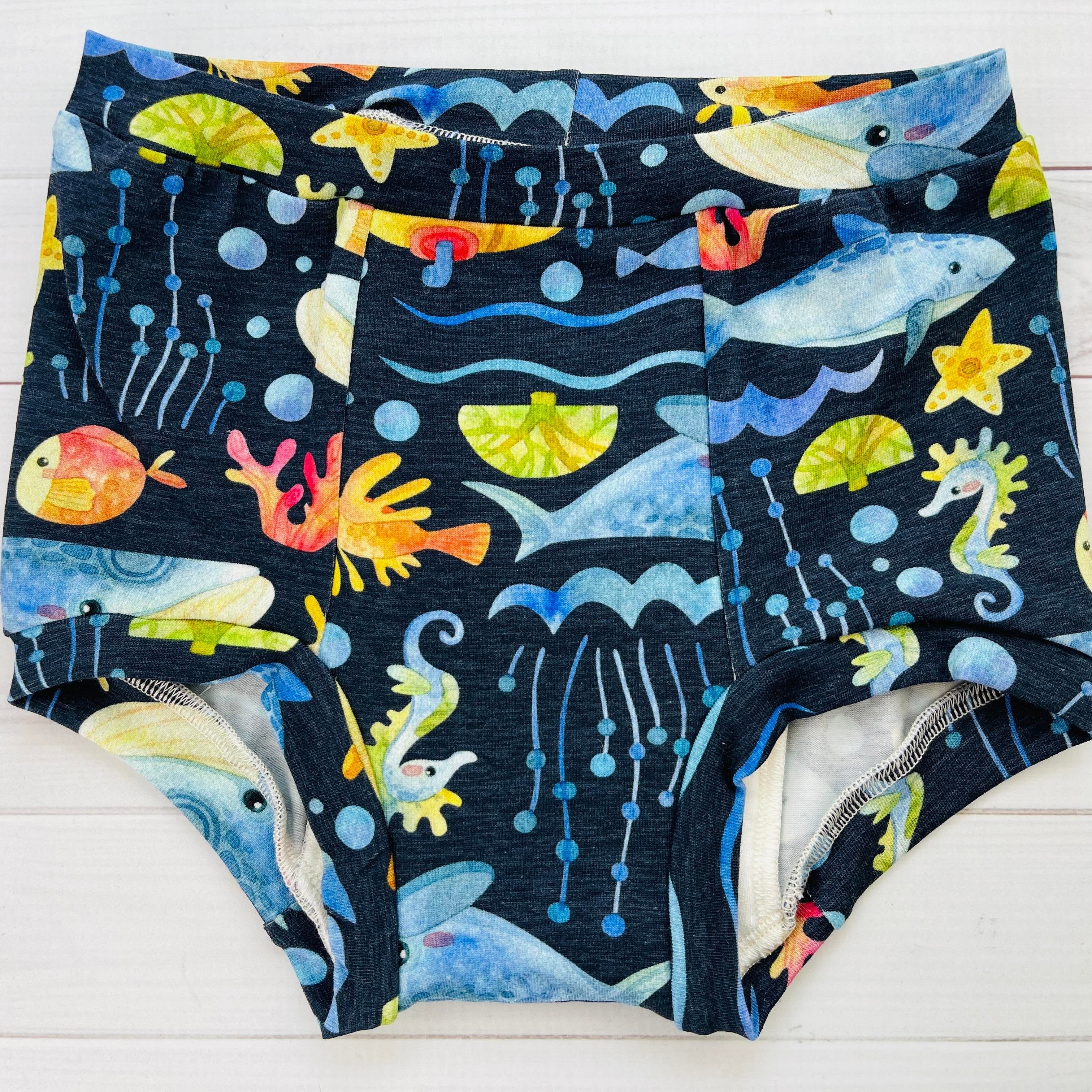 Lilly & Frank training pants Ocean Exploration L&F Trainers ~ 4T