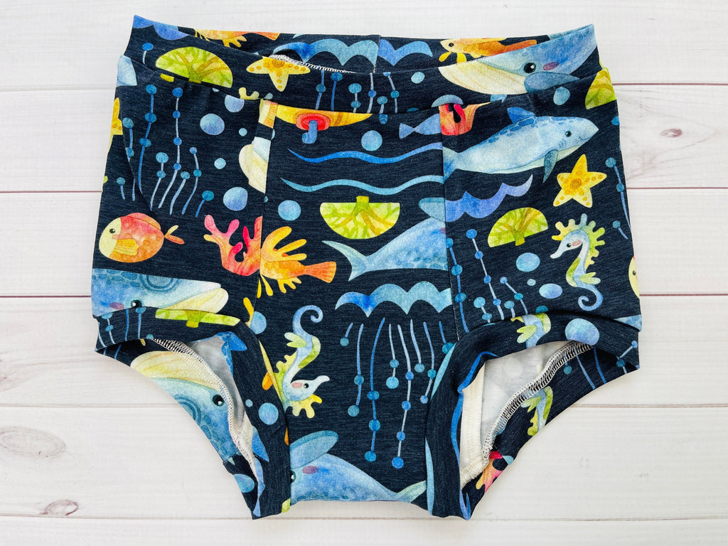 Lilly & Frank training pants Ocean Exploration L&F Trainers ~ 4T