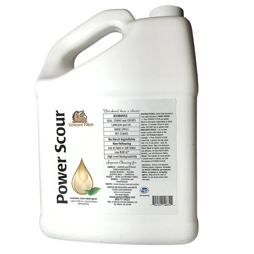 Lilly & Frank Wool Care Gallon Unicorn Power Scour