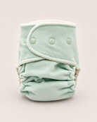 One Size Fitted Cloth Diaper (12-35lbs) - Mill Springs OBV by Lilly & Frank 