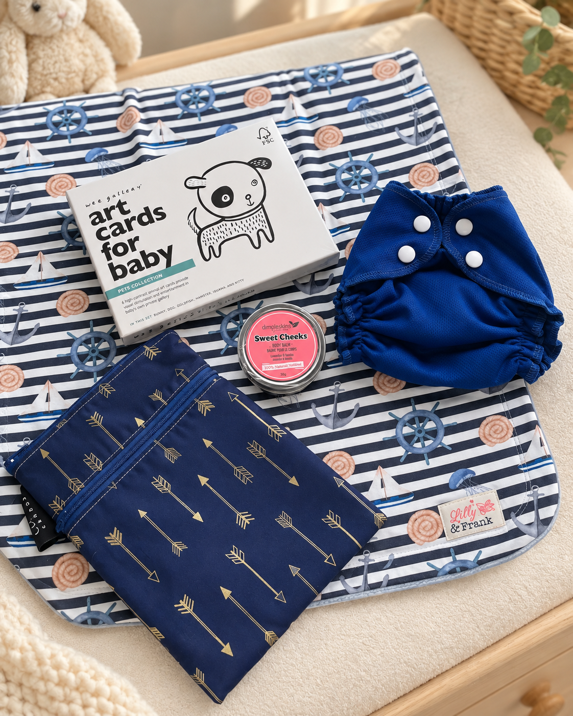 Curated Baby Gift Bundle by Lilly & Frank 