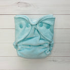 newborn fitted diaper opal velour