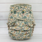 One Size Hybrid Cloth Diaper (12-35lbs) - Wild Fields by Lilly & Frank 