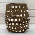 One Size Hybrid Cloth Diaper (12-35lbs) - Crescent Moon by Lilly & Frank 