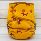 One Size Fitted Cloth Diaper (12-35lbs) - Little Fox - Lilly & Frank 
