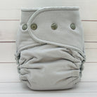 Petite Fitted Cloth Diaper (7-30lbs) - Cloud Mist - Lilly & Frank 
