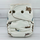 Petite Fitted Cloth Diaper (7-30lbs) - Little Dinosaurs by Lilly & Frank 