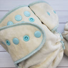 Toddler Fitted Cloth Diaper - Organic Bamboo Velour - Made To Order by Lilly & Frank 