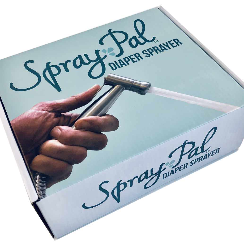 Spray Pal Diaper Sprayer & shield Spray Pal Shield & Spray Pal Diaper Sprayer Cloth Diaper Cleanup Bundle ~ Save 10%