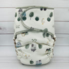 Toddler Hybrid Cloth Diaper (20-60lbs) - Quiet Cottage by Lilly & Frank 