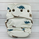 Toddler Fitted Cloth Diaper (20-60lbs) - Little Dinosaurs by Lilly & Frank 