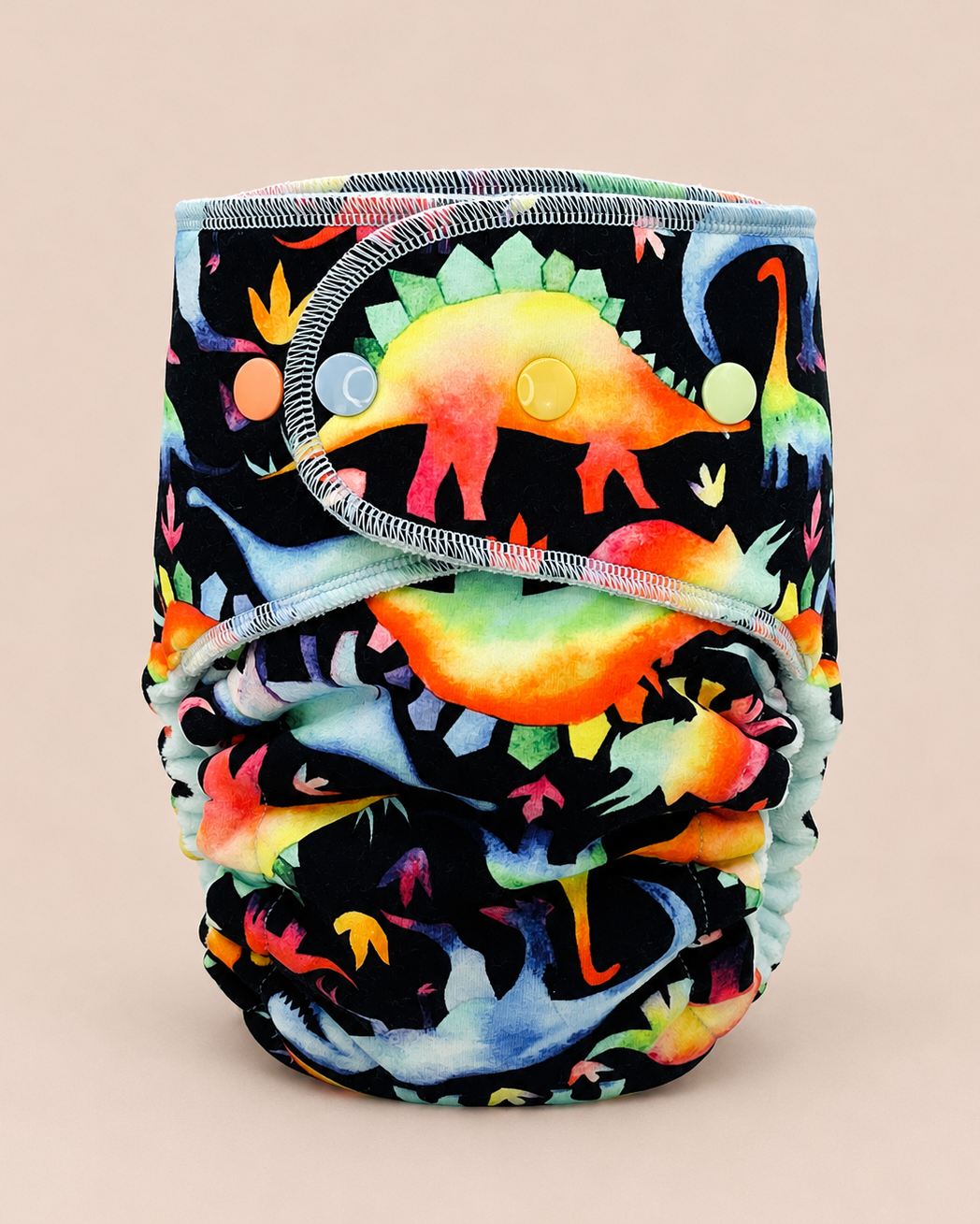 Toddler Fitted Cloth Diaper (20-60lbs) - Midnight Parade by Lilly & Frank 
