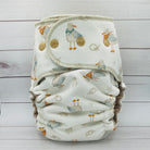 Toddler Fitted Cloth Diaper (20-60lbs) - Seagull Sailor by Lilly & Frank 