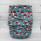 Toddler Fitted Cloth Diaper (20-60lbs) - Toadstools by Lilly & Frank 