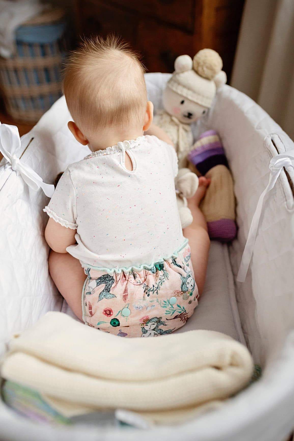 Fitted cloth diapers explained how to use