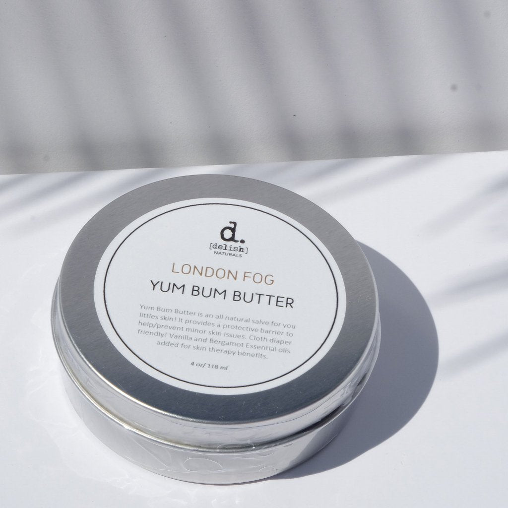 Delish Naturals Bubble Bath London Fog 4oz Delish Yum Bum Butter