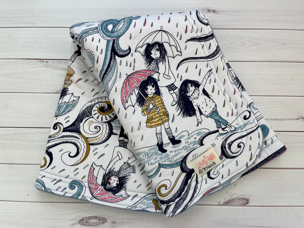 Lilly & Frank Accessories April Showers Lovey Blanket Accessory
