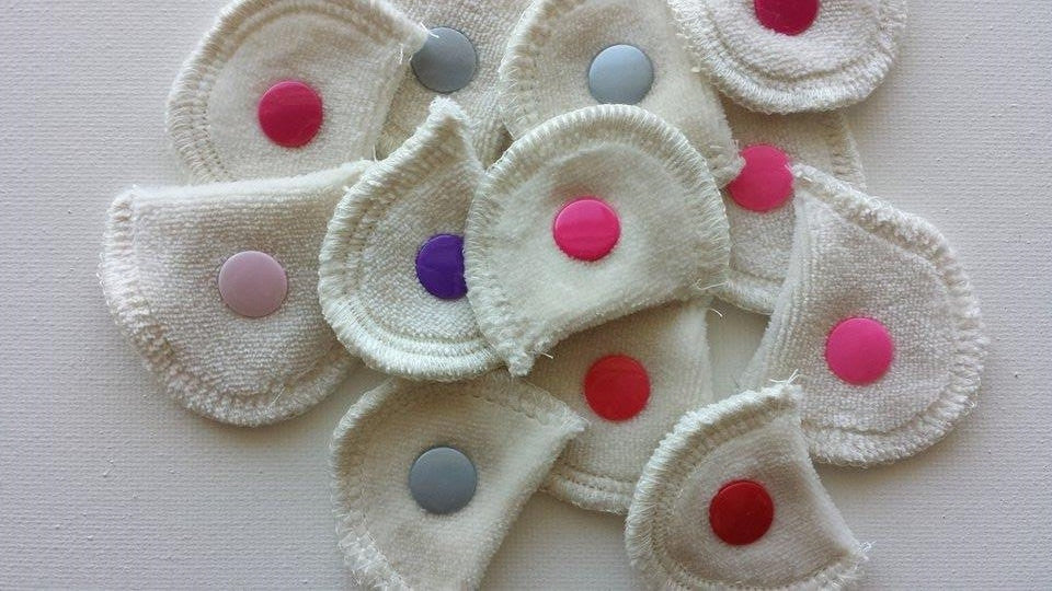 Lilly & Frank Hip Snap Covers Pinks & Purples Set Hip Snap Covers