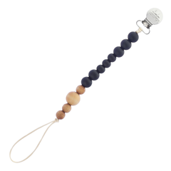 Lilly & Frank Lou Lou Colour Block Wood & Silicone Pacifier Clips