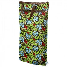 Lilly & Frank Wet Bags Green Meadow Planet Wise Wet/Dry Bag ~ Large Hanging