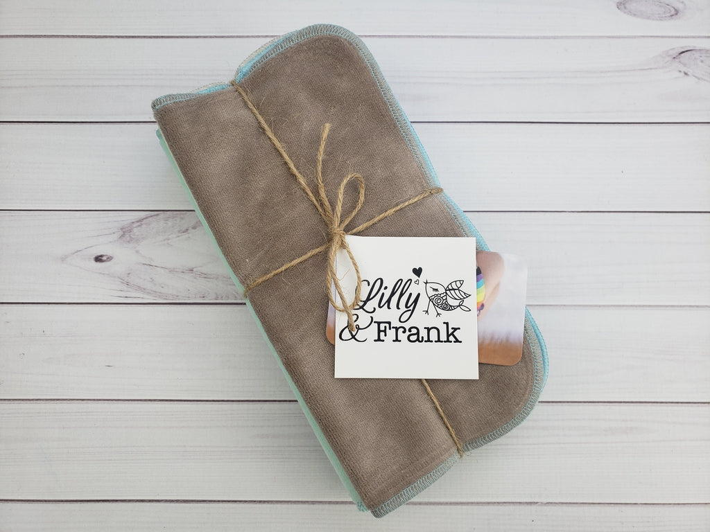 Lilly & Frank Wipes Organic Velour Full Size Wipes