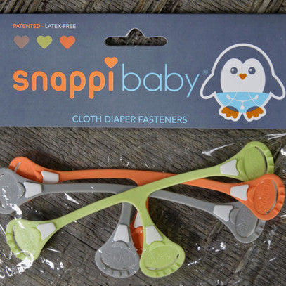 Snappi Baby Diaper 3 Pack Neutral Snappi Cloth Diaper Fastener